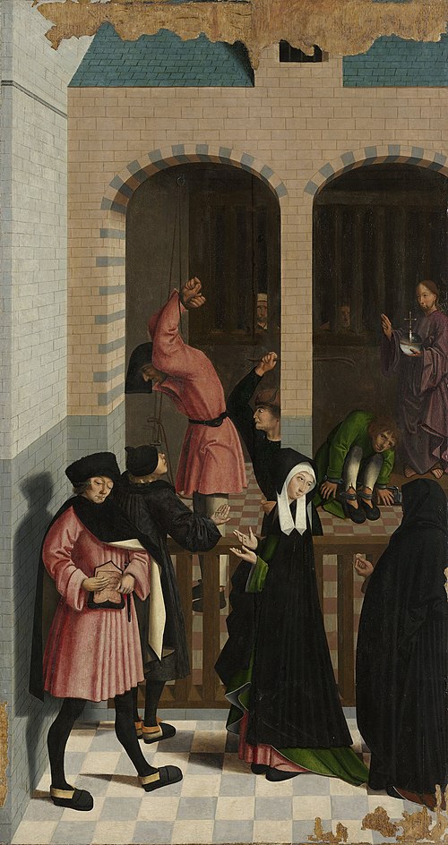 The Seven Works of Mercy, 1504, Maître d'Alkmaar
