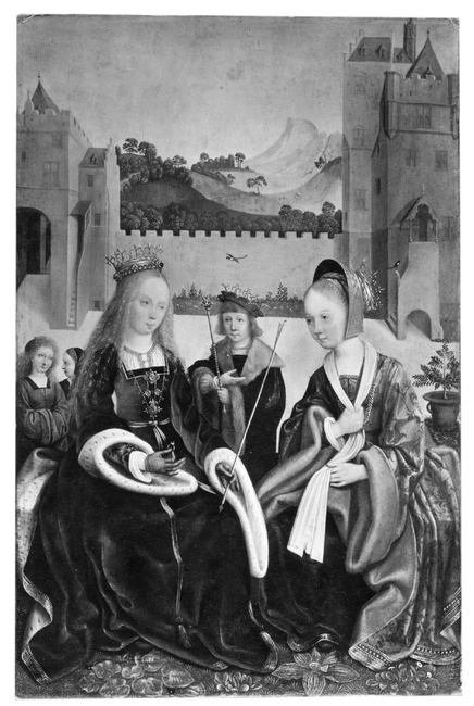 Saints Ursula and Cunera, 1500, Maître d'Alkmaar