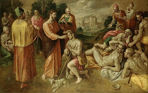 Christ Healing the Sick, 1577, Crispin van den Broeck