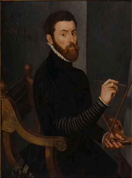 Autoportrait, 1557, Crispin van den Broeck