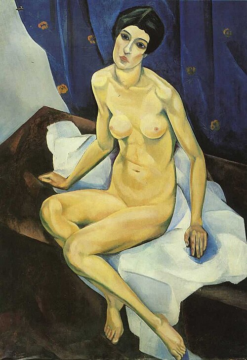 Nude, 1909, David Petrovich Shterenberg