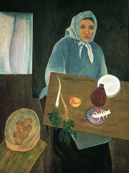 Auntie Sasha, 1922, David Petrovich Shterenberg