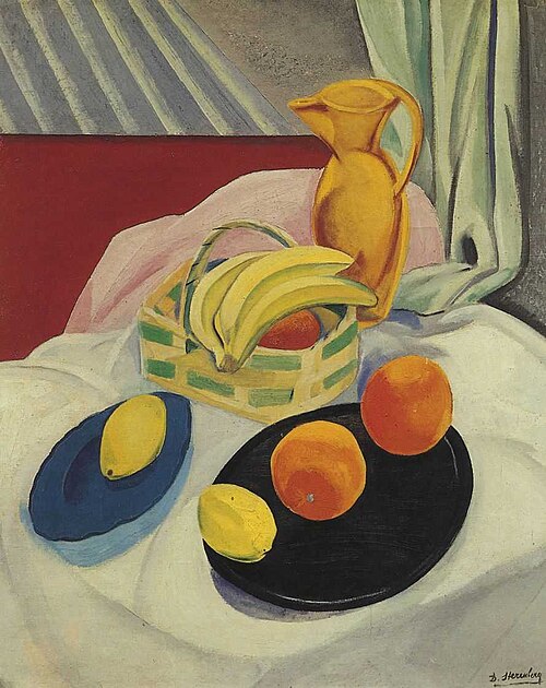 Bananas and Oranges, 1913, David Petrovich Shterenberg