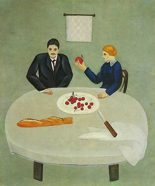 Breakfast, 1916, David Petrovich Shterenberg