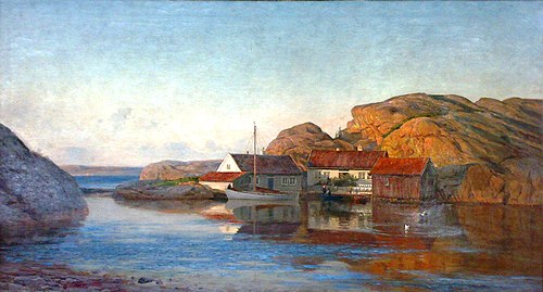 Hellesundskanten, 1915, Amaldus Nielsen