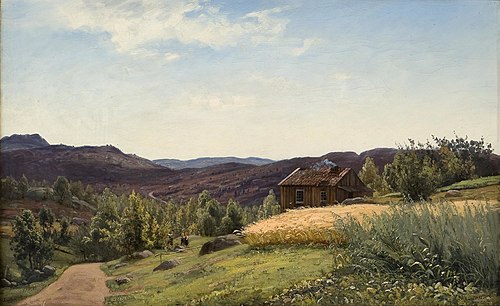 Farm, 1879, Amaldus Nielsen