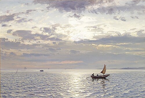 Fra fjorden, 1892, Amaldus Nielsen