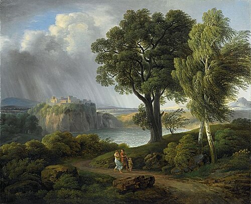 Arkadische Landschaft, 1816, Johann Nepomuk Schödlberger