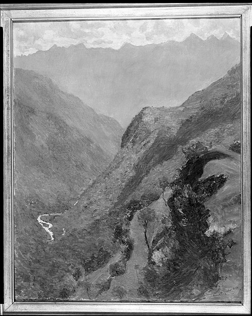 Mountain Pass, 1892, Robert David Gauley