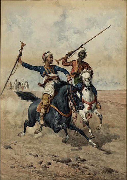 The charge, 1900, Giuseppe Gabani