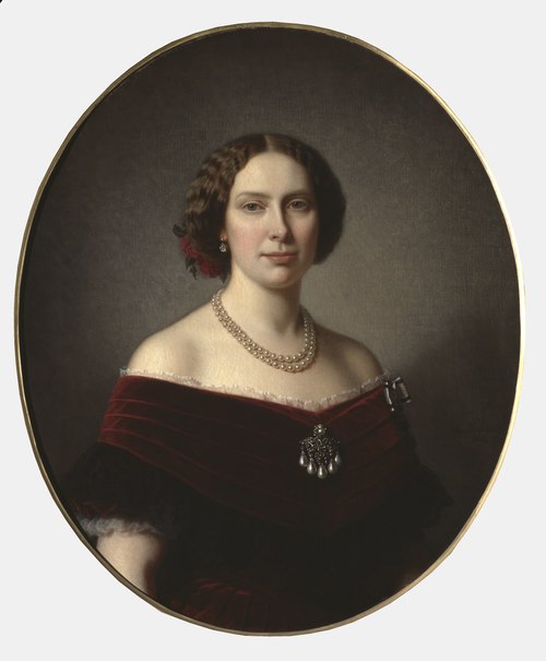 Drottning Lovisa, 1859, Amalia Lindegren