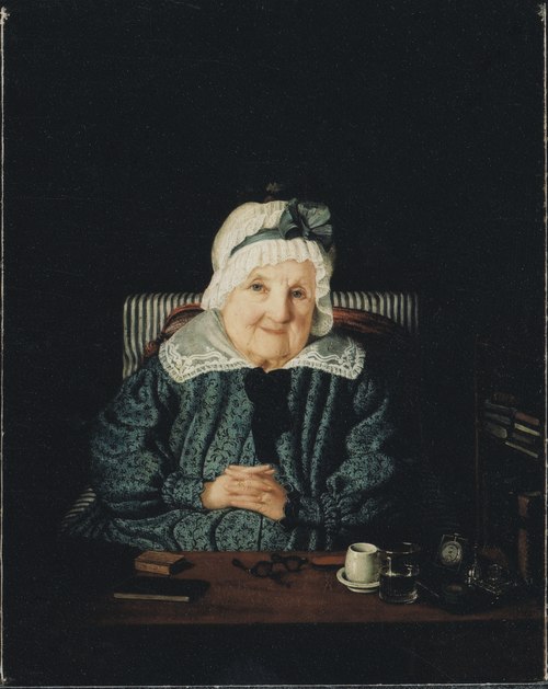 Christina Augusta von Fersen (1754-1846), 1844, Amalia Lindegren