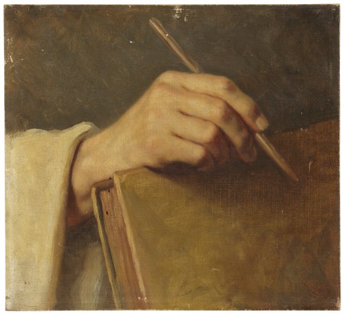 Study of a Hand, , Amalia Lindegren