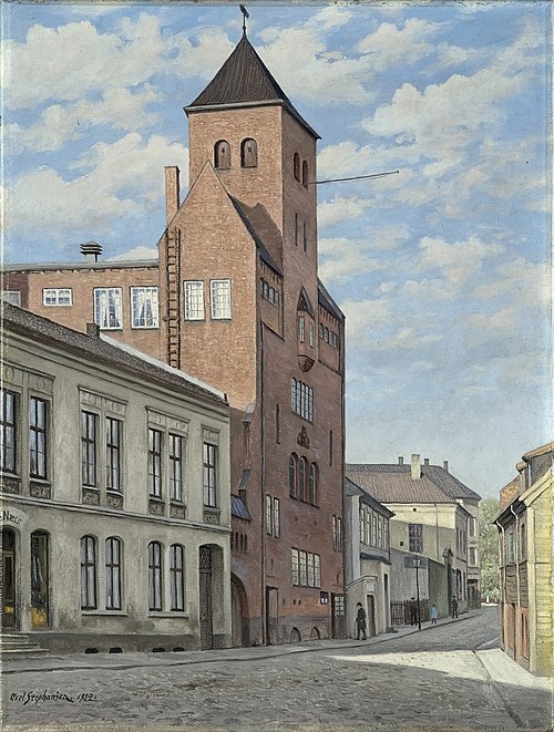 Pipervikskirken, 1922, Axel Stephansen