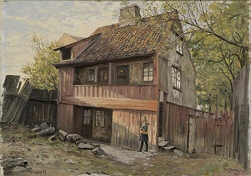 Vinkelgata, 1920, Axel Stephansen