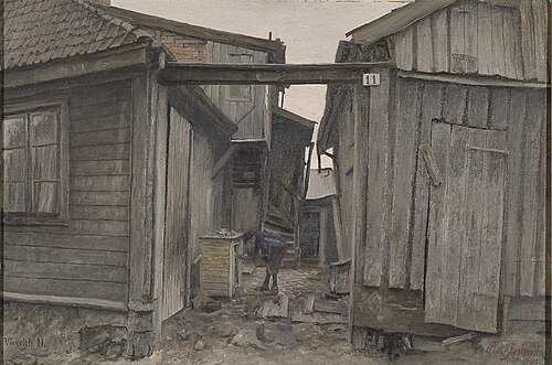 Vinkelgata, 1920, Axel Stephansen