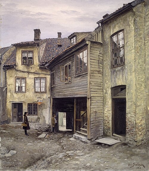 Vinkelgata, 1920, Axel Stephansen