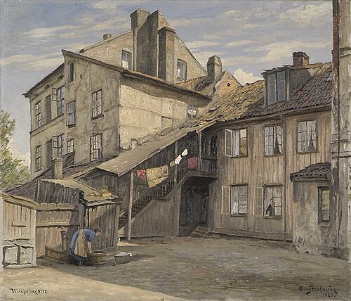 Vinkelgaten 12, 1920, Axel Stephansen