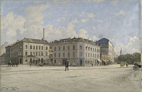 Sjøgata, 1920, Axel Stephansen