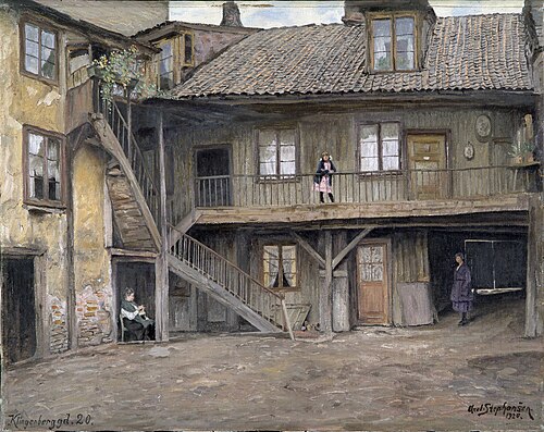 Klingenberggt. 20, 1920, Axel Stephansen