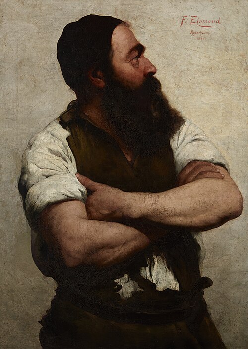 Blacksmith, 1880, Franz Ejsmond