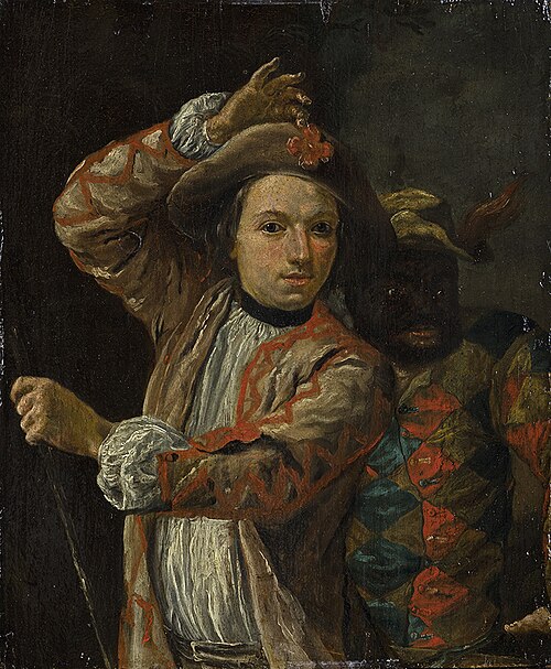 Harlekinade, Vastenavond, Carnaval, 1741, Jan Wassenbergh