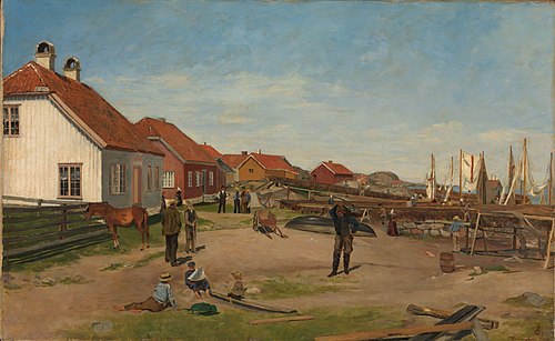 From Nevlunghavn, 1880, Annette Anker