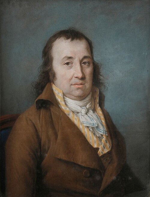 Portrait de Philippe Jacques Knoderer, 1797, Marie-Gabrielle Capet
