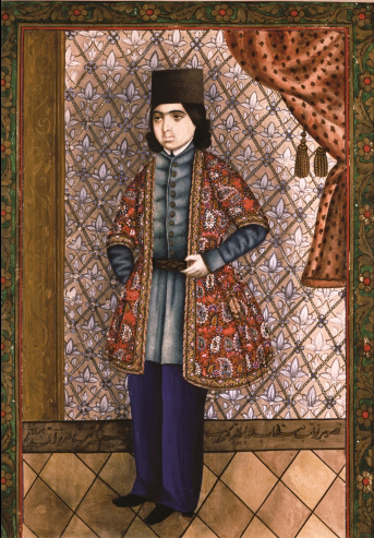 Portrait de jeune homme, 1850, Mirza Gadim Iravani