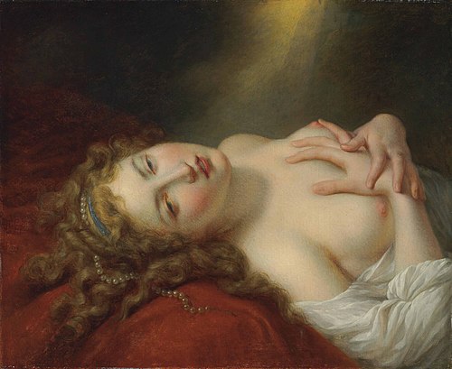 Danae, 1829, Jean-Baptiste Regnault