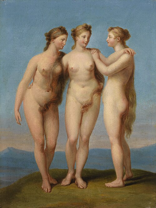 The Three Graces, , Jean-Baptiste Regnault