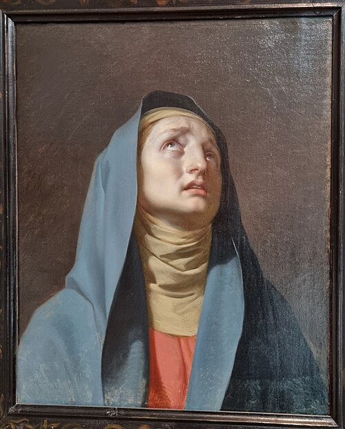 La vierge de douleur, 1789, Jean-Baptiste Regnault