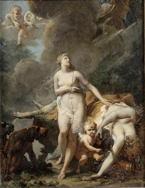 La Mort d'Adonis, 1812, Jean-Baptiste Regnault