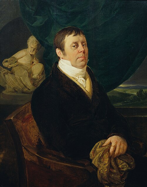 Porträt eines Arztes, 1825, Peter Fendi