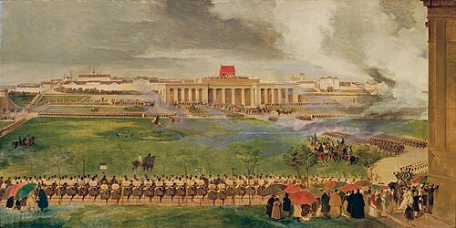 The Field Fair on the Outer Burgplatz on 13 April 1826, 1826, Peter Fendi