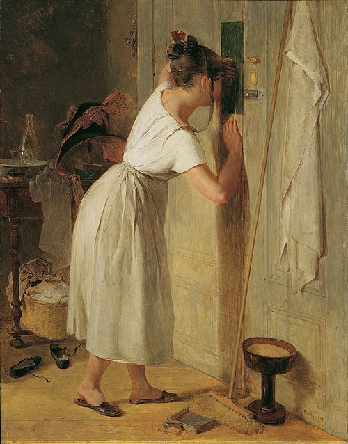 L’Indiscrète, 1833, Peter Fendi