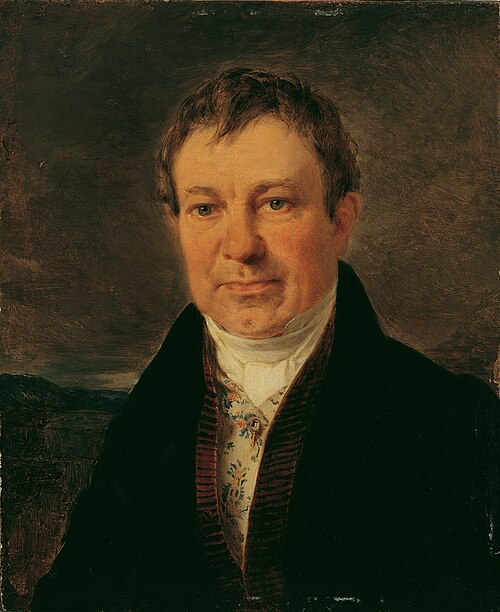 The Writer August Rockert, 1829, Peter Fendi