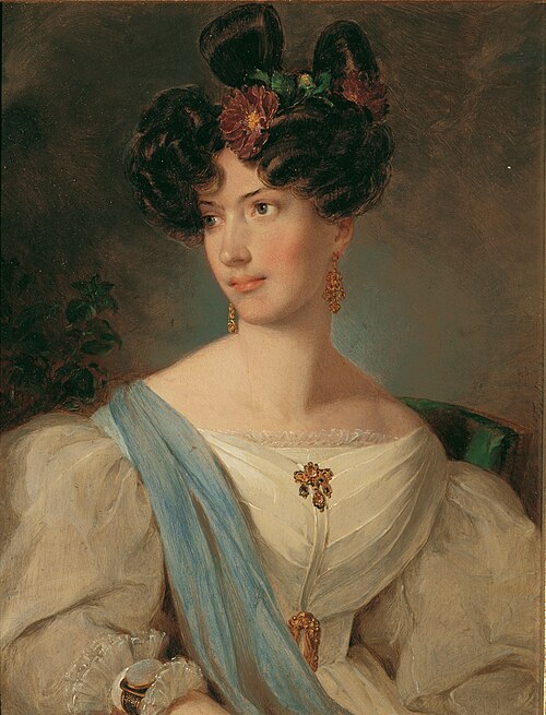 Damenporträt, 1830, Peter Fendi