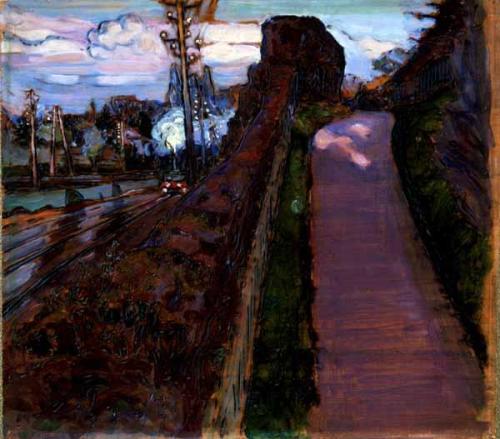The Arrival of Spring; Two Roads, 1896, Maria Yakountchikova