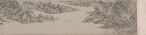 Greeting the Spring, 1600, Wu Bin