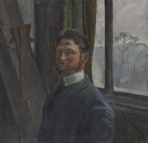 Portrait of an Artist, 1905, Stepan Yaremitch