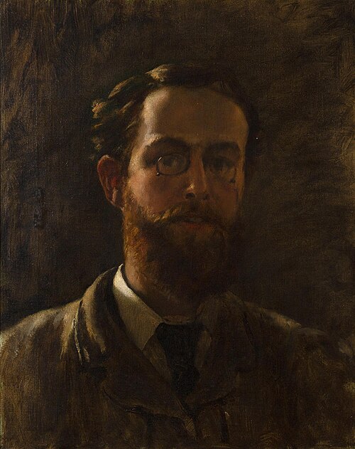Self portrait, 1907, John Collier