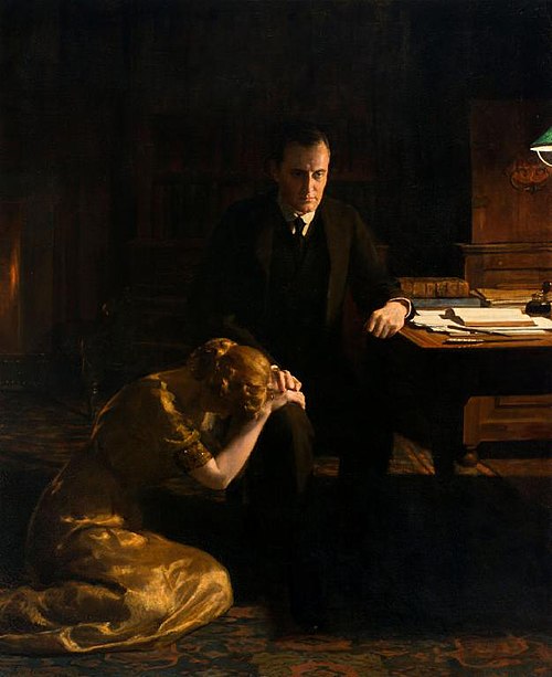 A Fallen Idol, 1913, John Collier