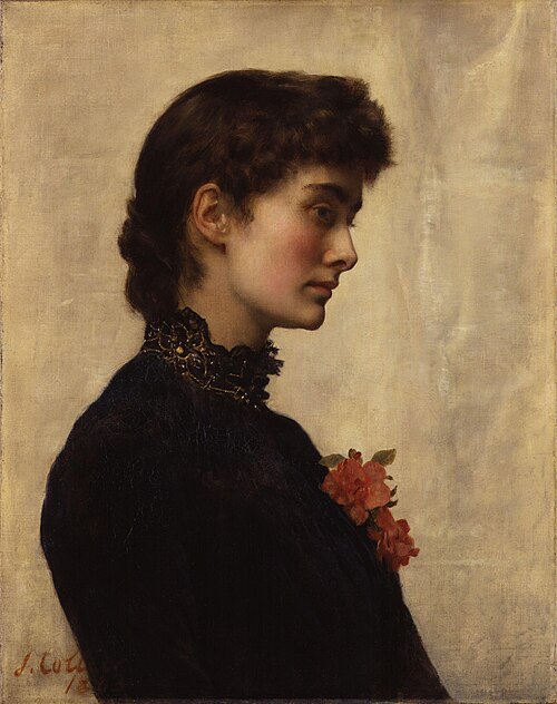 Marian Collier (née Huxley), 1882, John Collier