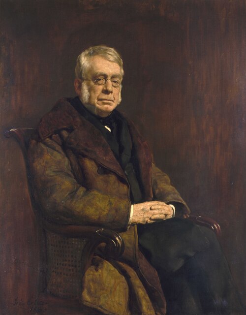 Sir George Biddell Airy, 1801-1892, 1883, John Collier