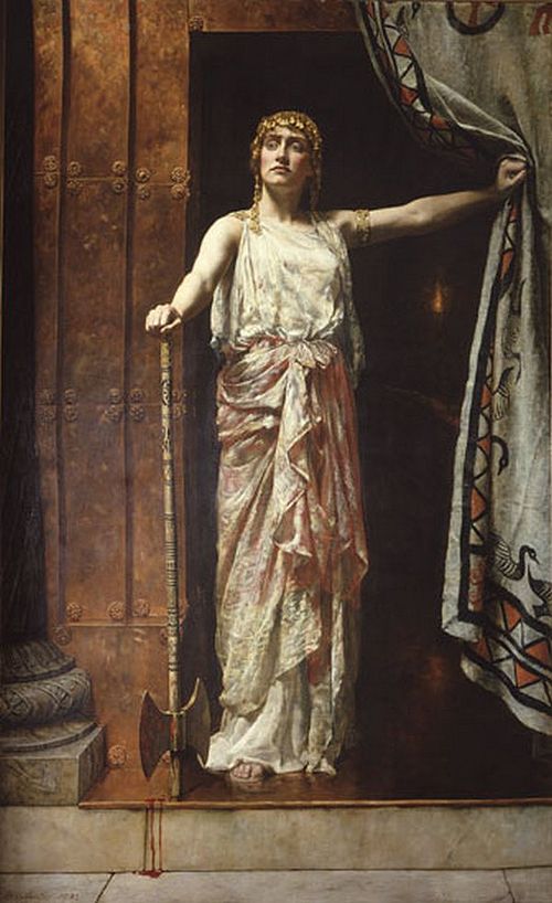 Clytemnestra, 1882, John Collier