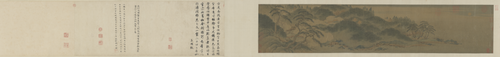 赵伯骕万松金阙图卷, , Zhao Bosu