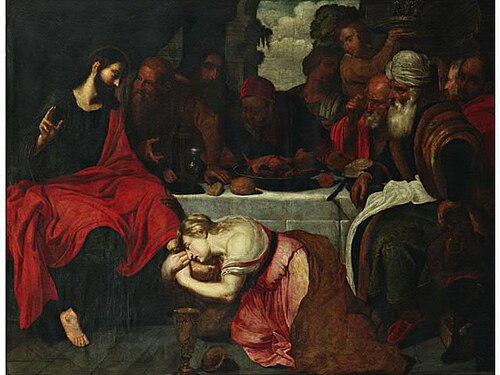Feast in the House of Simon, 1650, Artus Wolffort