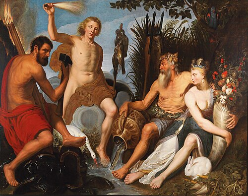 The Four Elements, 1641, Artus Wolffort