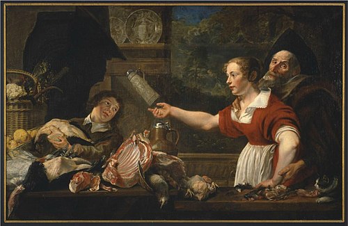 The Scullery Maid, 1618, Artus Wolffort